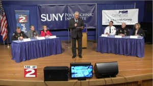 A public form on the impact of drug abuse in the community was held April 12 at SUNY Poly in Utica.