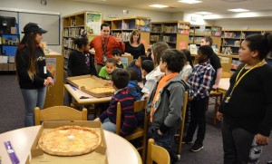 Pi Patrol members Bill Crist, Kate Alcott, and Bianca Little visited Watson Williams School on Pi Day to talk with students and share some Pi-related goodies. Other Pi Patrol members, Chris Komarony, Ben Bewick, and Marv Meissner visited Conkling School in Utica.