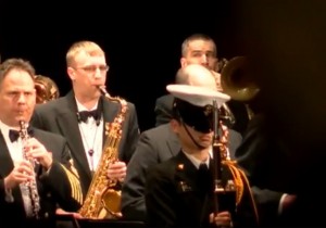The U.S. Navy Concert Band performs March 3, 2016 at the Stanley Center for the Arts in downtown Utica.
