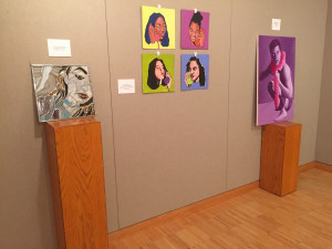 The 2017 Collegiate Art Exhibit, a juried art show with local colleges, is on display in the Gannett Gallery in Utica through April 20.