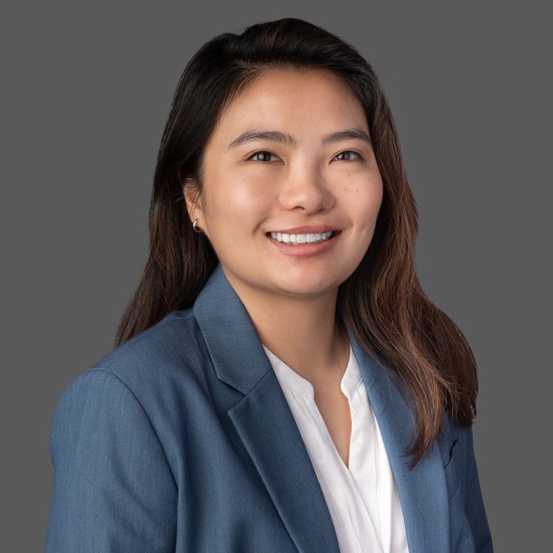 Tammy So wearing a blazer and white shirt